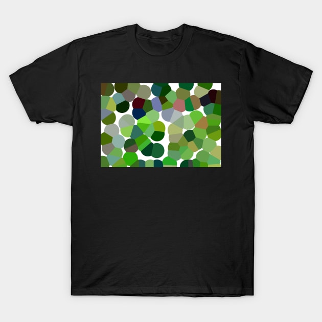 Large Green Pollen T-Shirt by jojobob